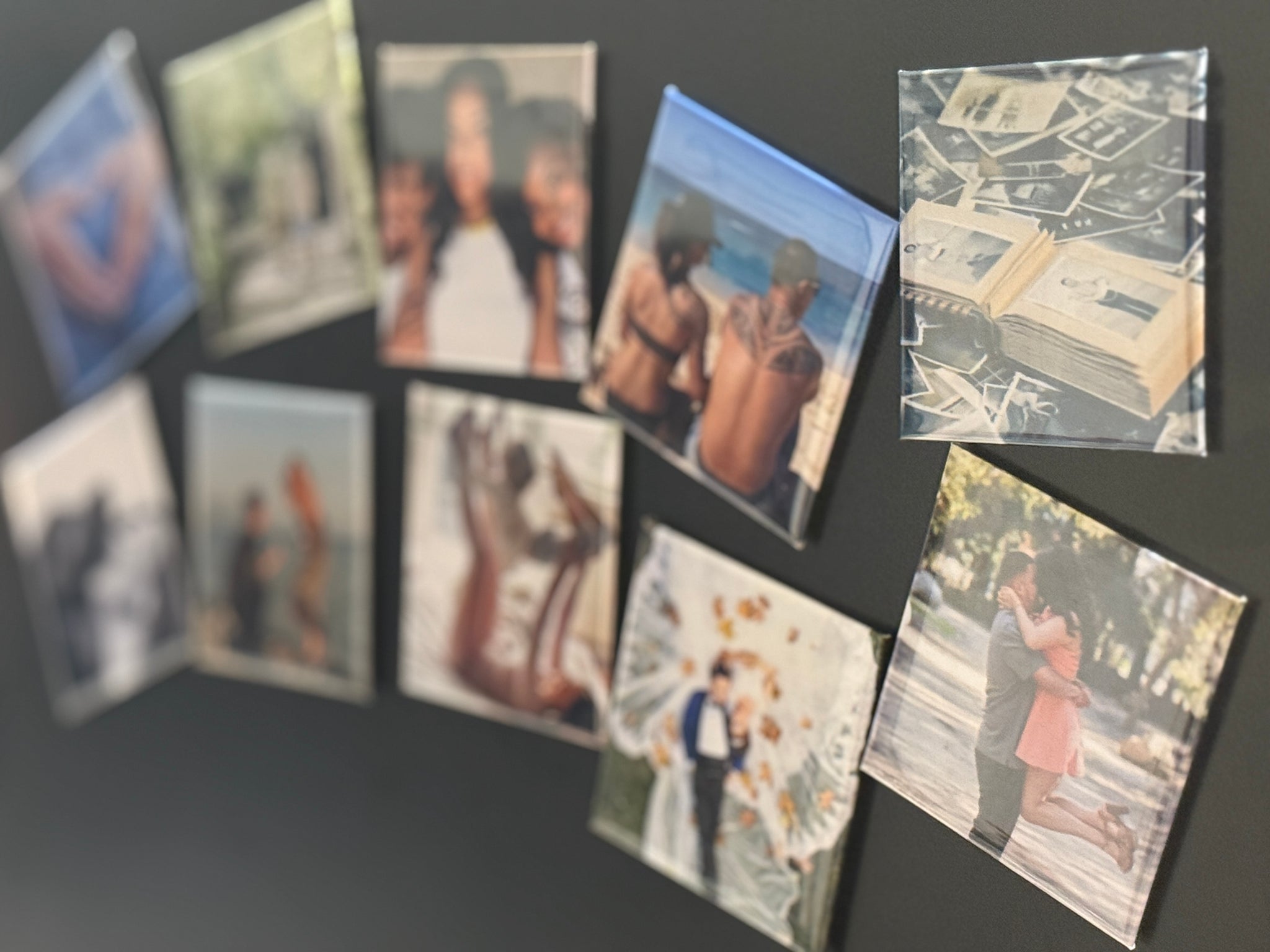 12er Set Magnetbilder | Fotomagnete personalisiert | Just Moments